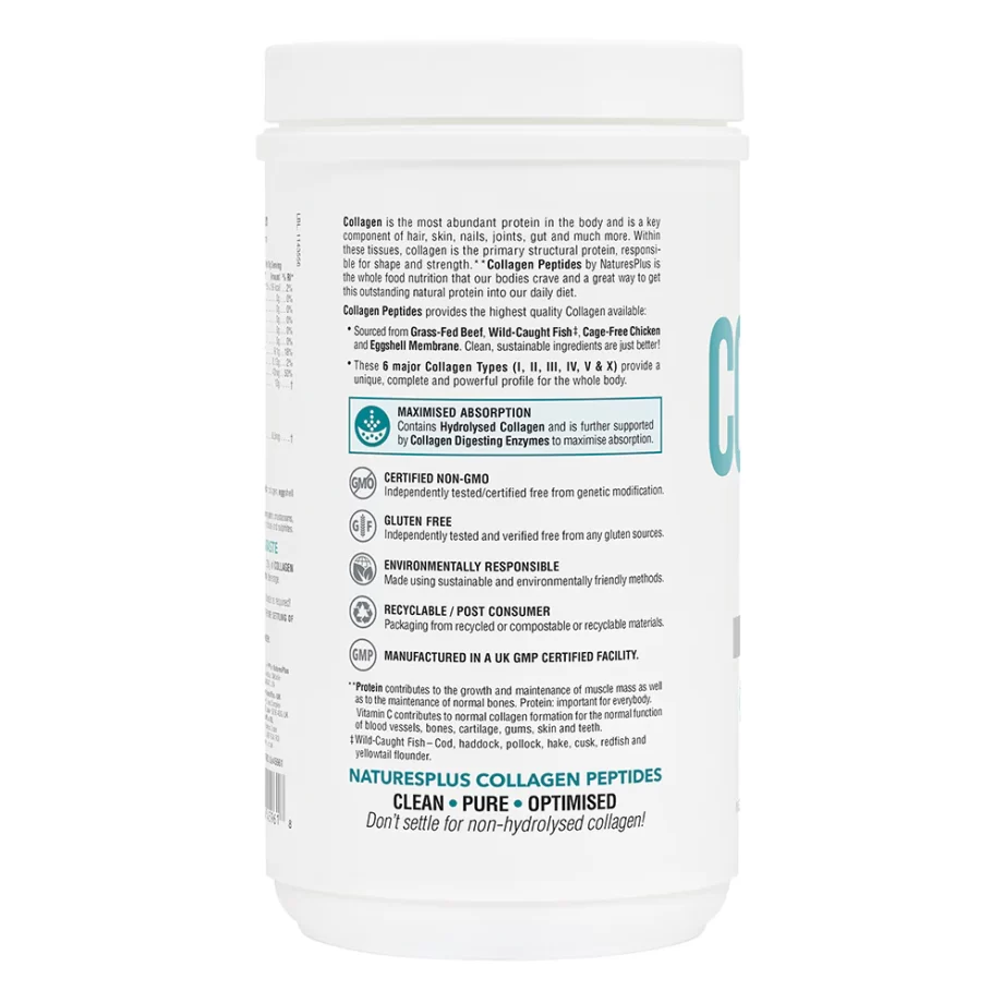 picture of naturesplus collagen peptides label